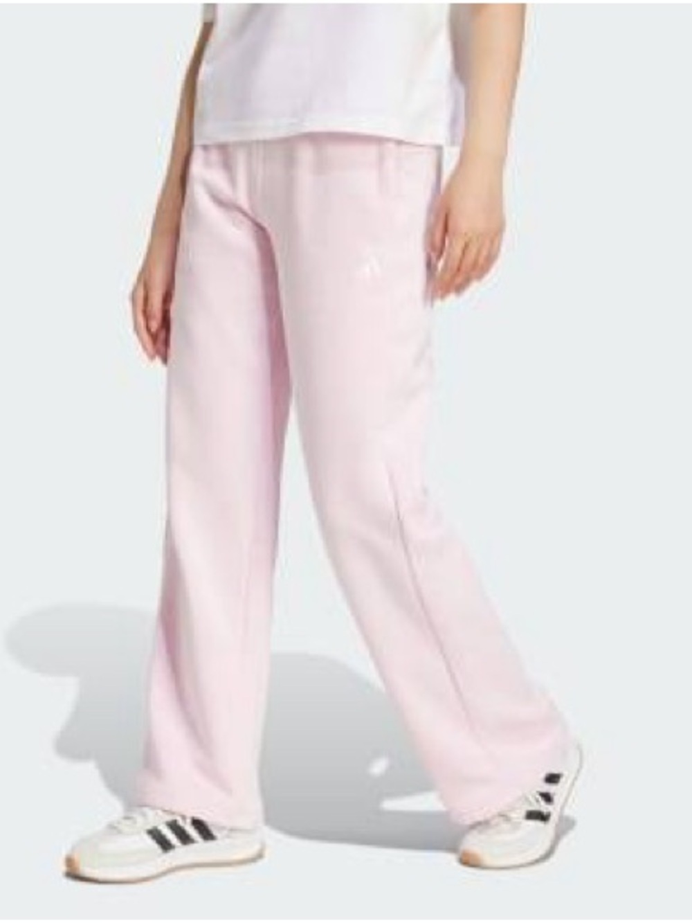 adidas Women’s Pink Wide-Leg Sweatpants Lg. Brand New!!